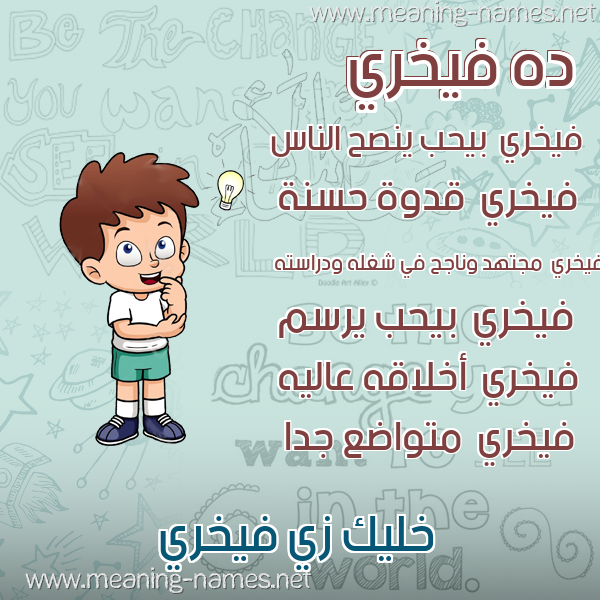 صور أسماء أولاد وصفاتهم